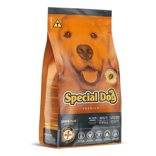 Alimento Special Dog Premium para cão adulto de raza todos os tamanhos sabor carne plus de 20 kg — Sem marca