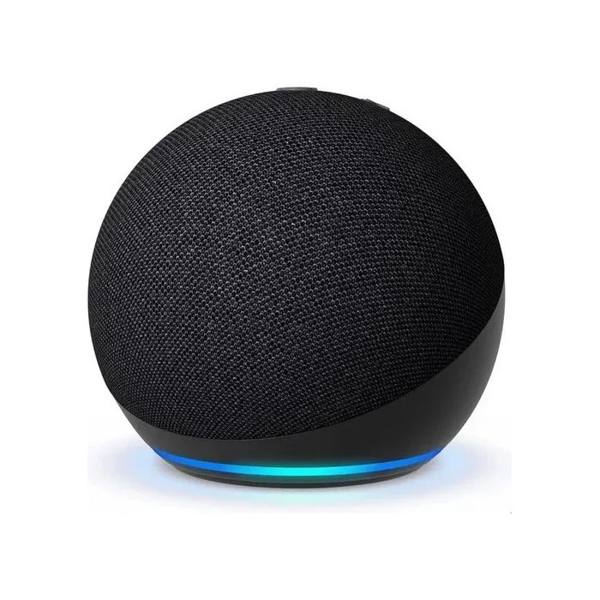 Amazon Echo Dot 5th Gen Com Assistente Virtual Alexa Carvão — Sem marca