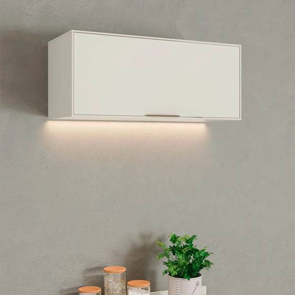 Armário Aéreo 1 Porta Basculante 80 cm Fineze Henn — Henn
