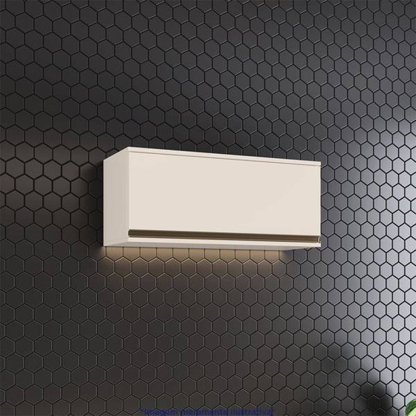 Armário Aéreo 1 Porta Basculante em MDF 80 cm Connect Henn — Henn