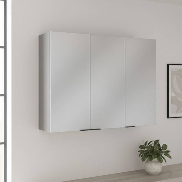 Armário Aéreo 120cm 3 Portas MDP MDF Lumina Telasul — Telasul