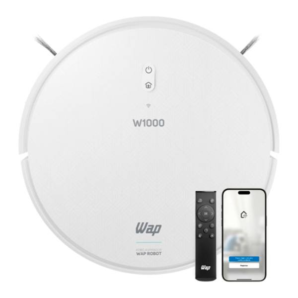 Aspirador de Pó e Água Robô Inteligente W1000 Wap — Wap