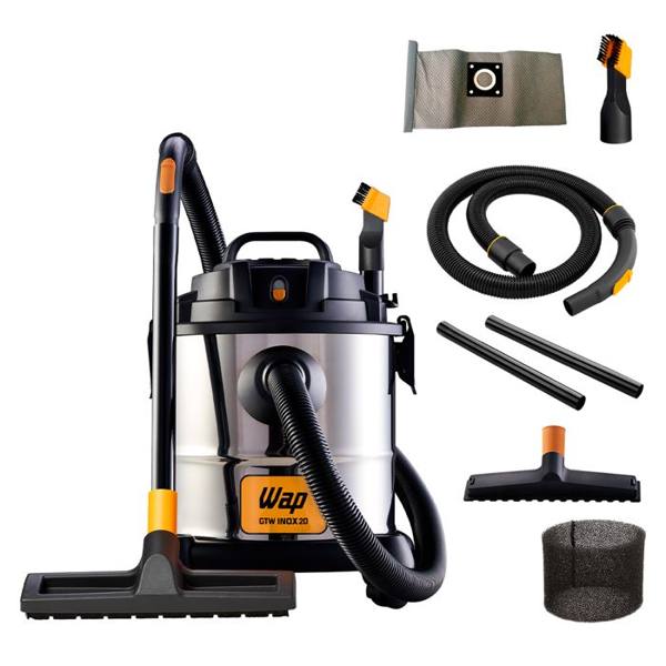Aspirador Wap GTW20 Pó e Água 20L 1600W Filtro Removível Função Sopro — Wap