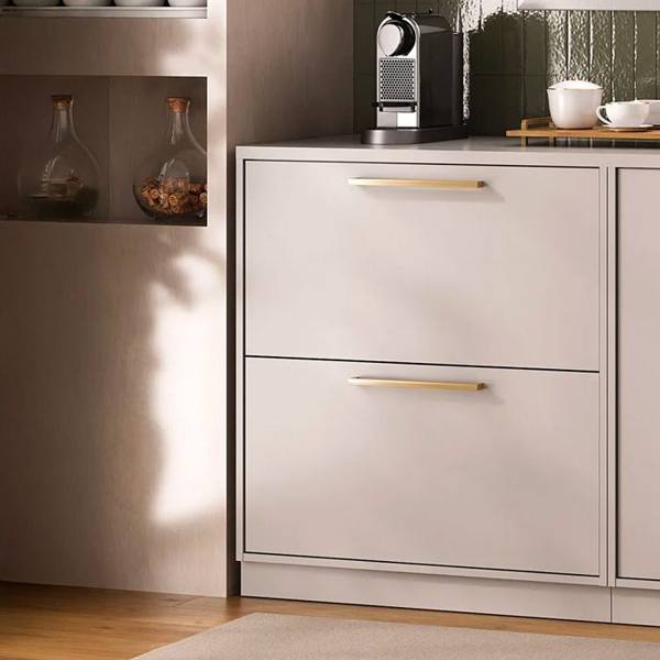 Balcão com Tampo 1 Porta 1 Gaveta MDF  80cm Essence Itatiaia — Itatiaia