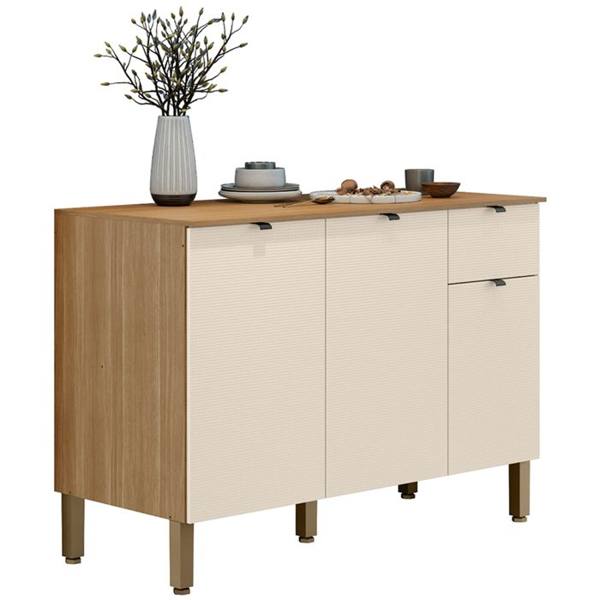 Balcão sem Tampo 3 Portas 1 Gaveta 120cm Vert Plus Kits Paraná — Sem marca