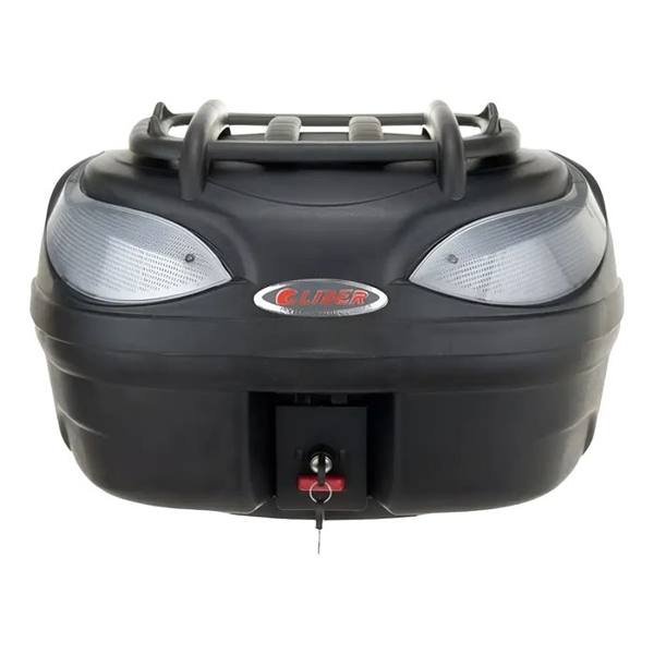 Bauleto 48 Litros Com Grade Externa - Glider Reforçado Cor Cinza-escuro — Sem marca