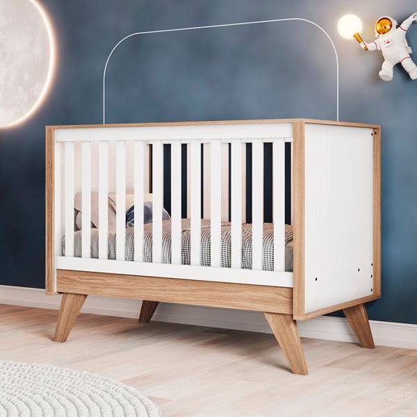 Berço 3 em 1 Mini Cama  Confete Henn — Henn