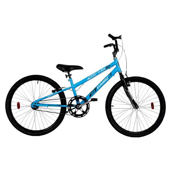 Bicicleta Aro 24 Cairu Flash Boy Sem Marcha Freio V-Break Canote Regulável — Cairu