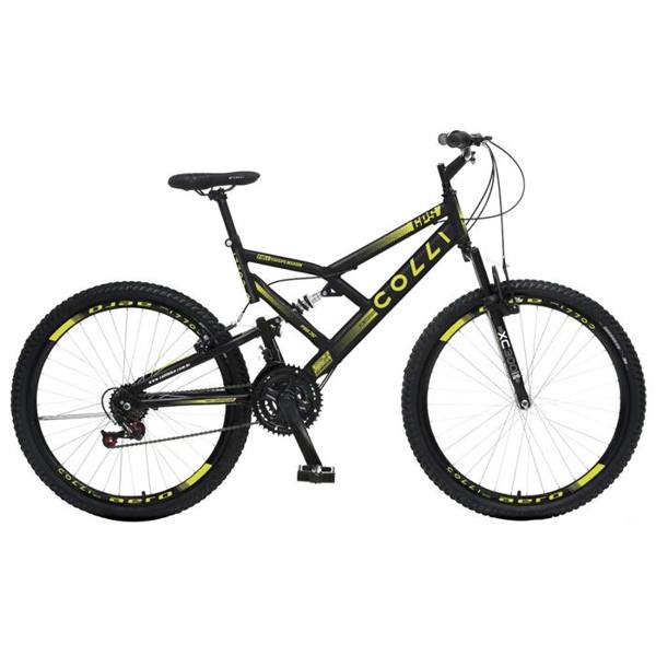 Bicicleta Aro 26 Colli GPS 21 Marchas Freio V-Brake em Aço Carbono — Colli