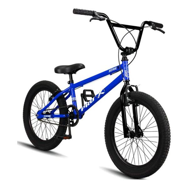Bicicleta BMX Pro-X Série 1 2024 Aro 20 Azul-Escuro Quadro Aço Infantil — Sem marca