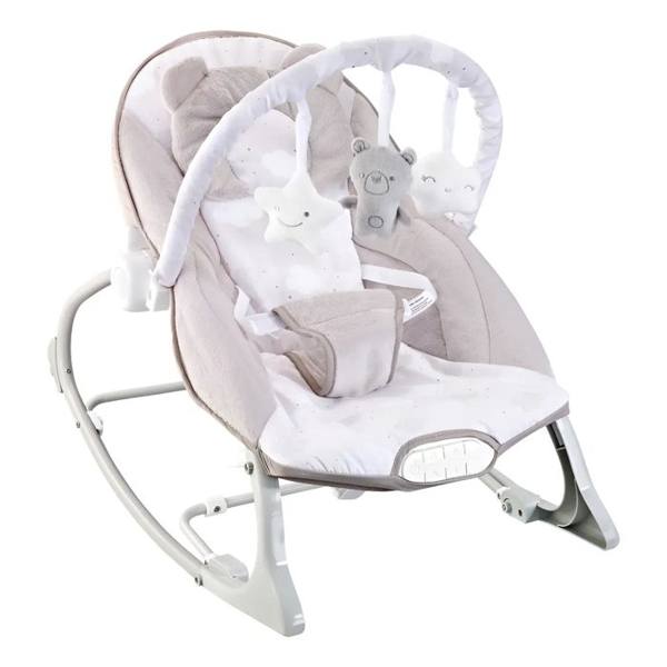 Cadeira de Descanso Bebê Musical Polar Bege 18kgs Maxi Baby — Sem marca