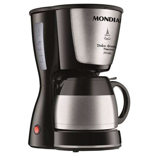 Cafeteira Mondial Dolce Aroma Thermo 24 Xícaras Filtro Permanente — Mondial