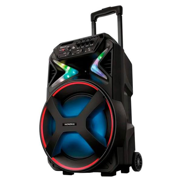 Caixa de Som Amplificada Mondial CM-400 400W Bluetooth USB — Mondial