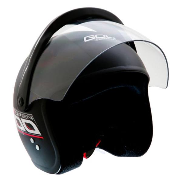 Capacete de Moto Aberto 58 Gow Inter Open 300 com Viseira — Gow