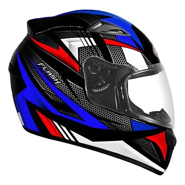 Capacete Fechado Ebf New Spark Flash Inmetro Fosco Ou Brilho — Sem marca