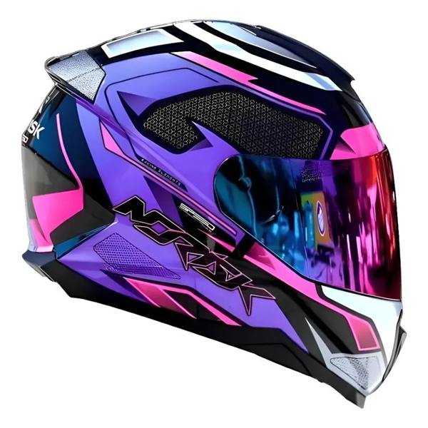 Capacete Integral Norisk Razor SpeedMax Roxo/Rosa — Speedmax