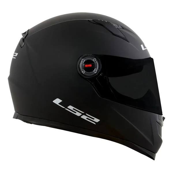 Capacete Ls2 Ff358 Classic Monocolor Preto Fosco Liso — Sem marca