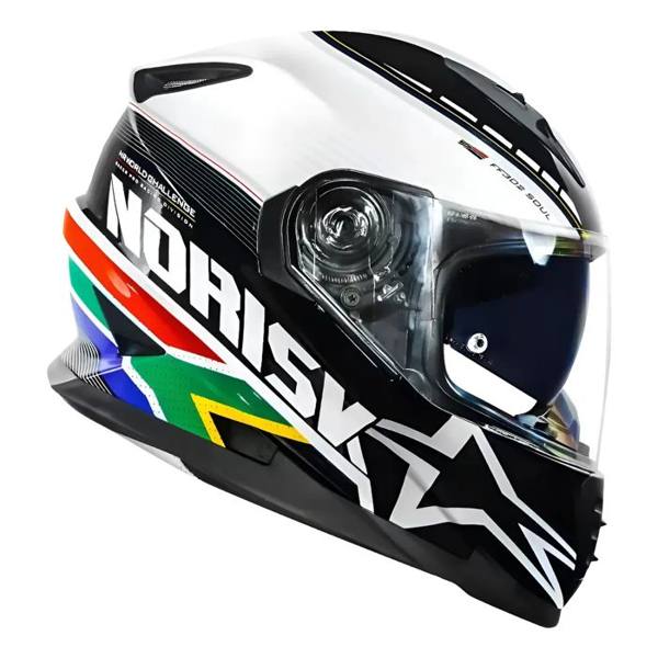 Capacete Moto Norisk Ff302 Soul Grand Prix Africa Do Sul — Sem marca
