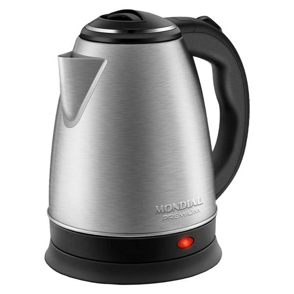 Chaleira Elétrica Mondial Pratic 2L Aço Inox Desligamento Automático CE-06 — Mondial