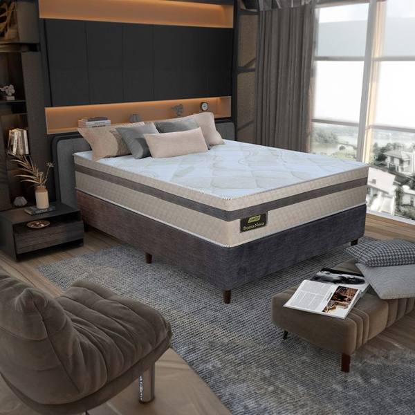 Colchão Cama Box Gazin  Molas BlueWave Casal Bossa Nova 138x188 — Gazin