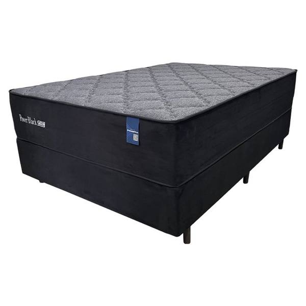 Colchão Cama Box Gazin Molas PowerBlue Casal Power Black 138x188 — Gazin