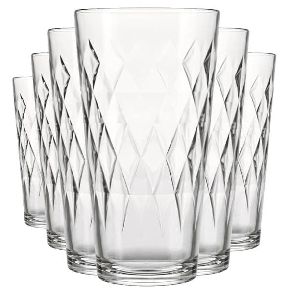Conjunto de Copos de Vidro 350mL 6 Peças Vitrage Nadir — Nadir