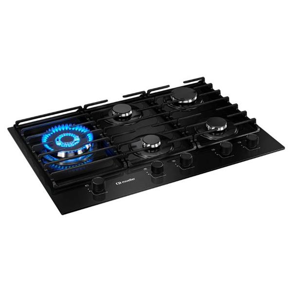 Cooktop a Gás Mueller Mesa de Vidro 5 Bocas MCG5BM — Mueller