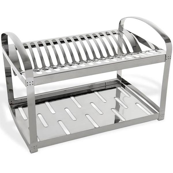 Escorredor de Louças 16 Pratos com Porta Talheres Brinox Suprema — Brinox