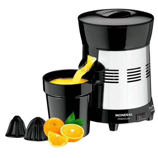 Espremedor de Frutas Mondial Premium Turbo E-10 1L 250W — Mondial
