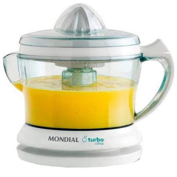 Espremedor de Frutas Mondial Turbo Citrus E-01 1,25L 25W — Mondial