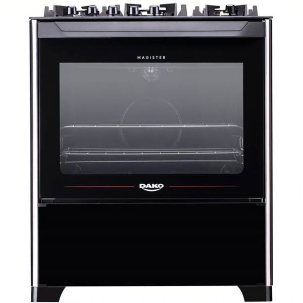 Fogão Dako 5 Bocas Magister Automático Mesa de Vidro Forno 100L — Dako