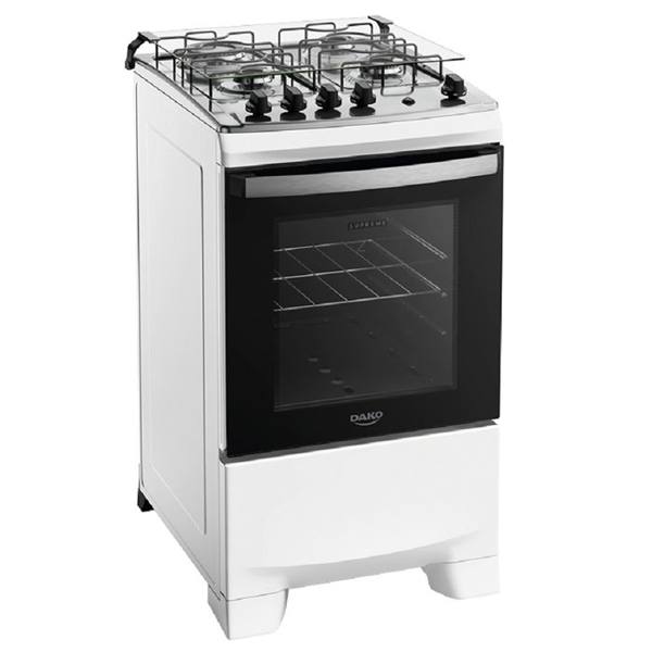 Fogão Dako Supreme 4 Bocas Automático Inox Forno 60L — Dako