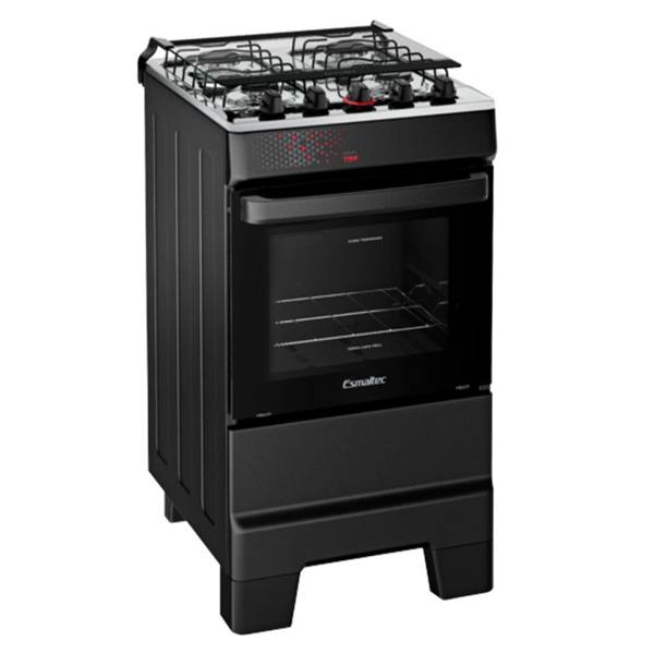 Fogão Esmaltec Ideal Top 4 Bocas Automático Mesa de Inox — Esmaltec