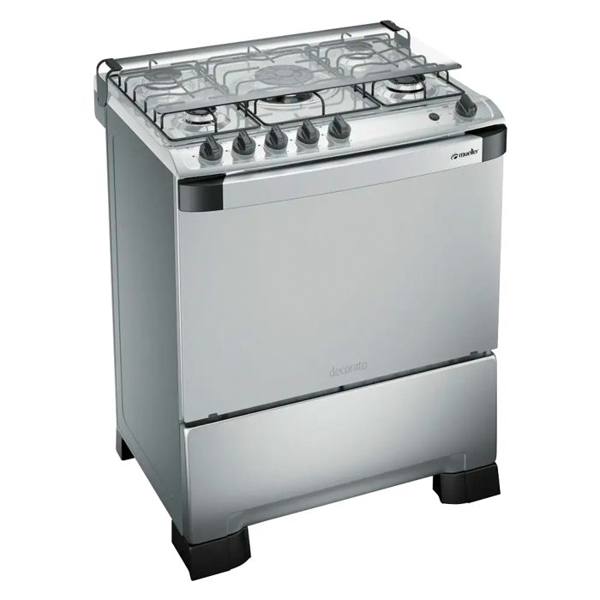 Fogão Mueller Decorato 5 Bocas Automático Tripla Chama Forno 98L — Mueller