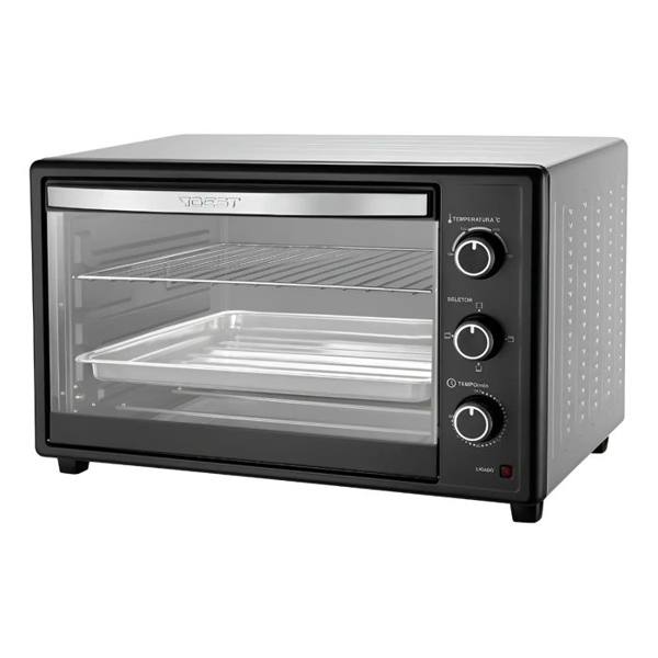 Forno Elétrico 66 Litros Preto E Branco - Best — Sem marca