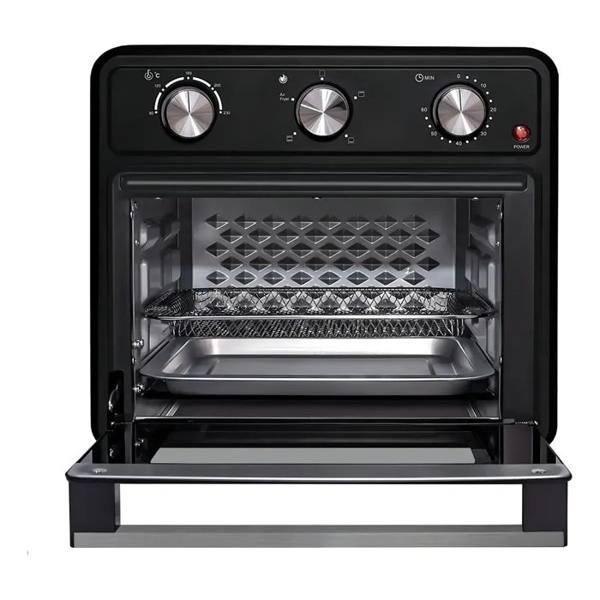 Forno Elétrico Aifryer De Bancada Fogatti 22 Litros Preto — Fogatti
