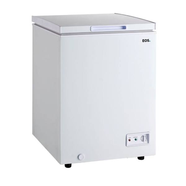 Freezer EOS 100L 1 Porta Horizontal Degelo Manual EFH110X — EOS