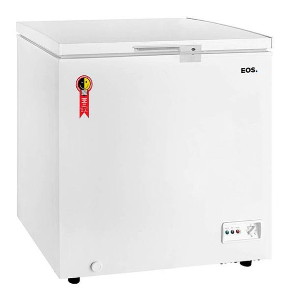Freezer EOS 142L 1 Porta Horizontal Eco Gelo EFH150X Degelo Manual B15916 — EOS