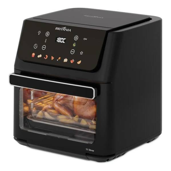 Fritadeira Air Fryer Oven Britânia 11 Litros 8 Funções 1800W — Britânia