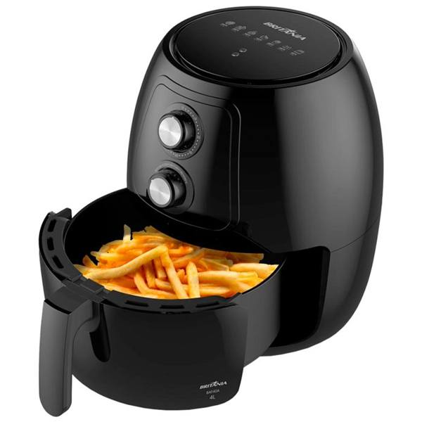 Fritadeira Elétrica Air Fryer Britânia BAF40A 4L 1500W — Britânia