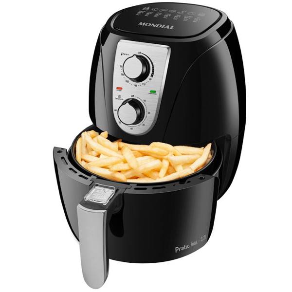 Fritadeira Elétrica Air Fryer Mondial Pratic AF-34 3,2L 1200W com Timer — Mondial