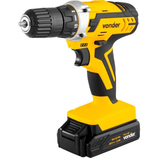 Furadeira Vonder Bateria 20V Bivolt PFV 238 — Vonder
