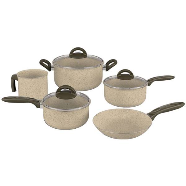 Jogo de Panelas Brinox Alumínio Antiaderente 5 Peças Suprema — Brinox