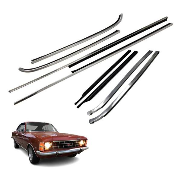 Kit Friso Pestanas Opala 1971 A 1988 + Entre Vidros Completo — Sem marca
