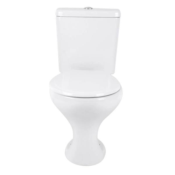 Kit Vaso Sanitário com Caixa Acoplada e Assento Branco Duplo Acionamento 3/6L Saída Vertical Saveiro Celite — Celite