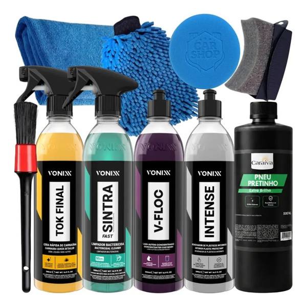 Lavagem Shampoo Cera Tok Final Intense Sintra Fast Vonix — Sem marca