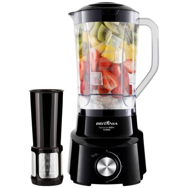 Liquidificador Britânia Diamante 2,6L 4 Velocidades 1050W com Filtro — Britânia