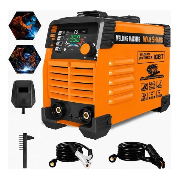 Máquina De Solda Inversora 350a Mma Tig Lcd Digital — Sem marca
