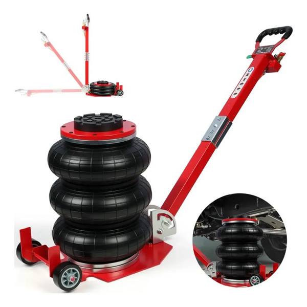 Macaco Automotivo Bolsa Ar Pneumático Sanfonado 3 Ton Automo — Sem marca