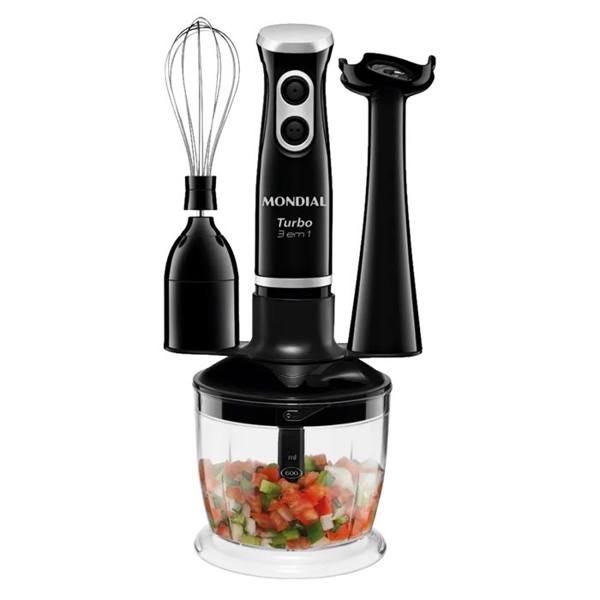 Mixer Mondial M-14 3 em 1 Lâmina em Aço Inox 600ml 350W — Mondial